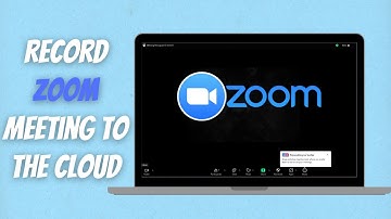 How to Record Zoom Meetings to the Cloud