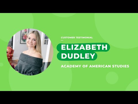 Teacher Testimonial: Elizabeth Dudley - Academy of American Studies