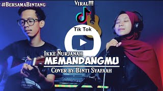 MEMANDANGMU - IKKE NURJANAH COVER [LIRIK] BY BINTI SYAFA'AH #BersamaBintang screenshot 2