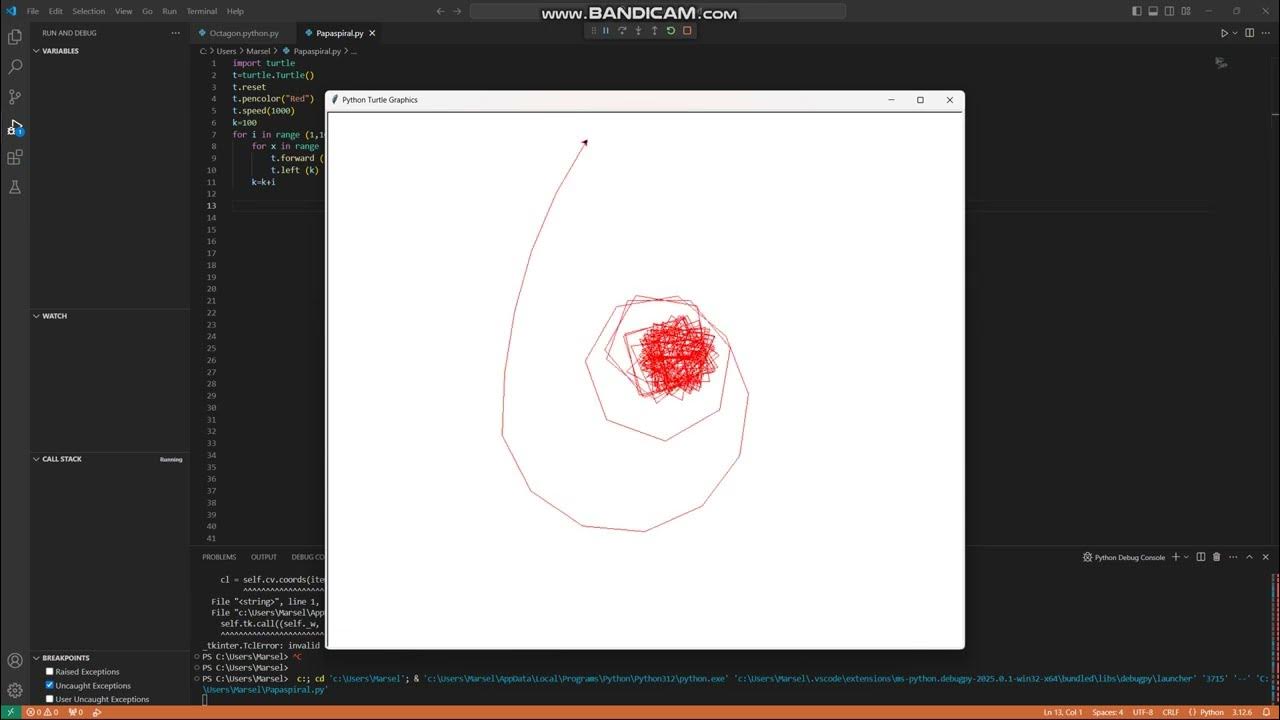 BRAINROT PYTHON TURTLE - YouTube