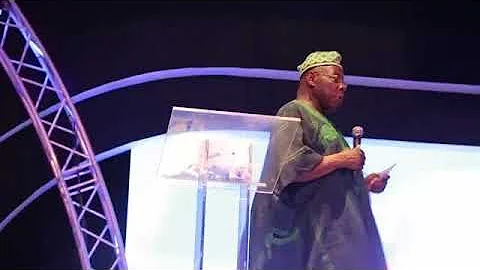 OLUSEGUN OBASANJO GIVING SPEECH WHIILE TINUBU, SARAKI, OONI OF IFE, DANGOTE, LISTEN ON HIS BIRTHDAY