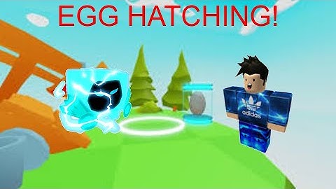 EGG HATCHING! TAPPING SIMULATOR ROBLOX
