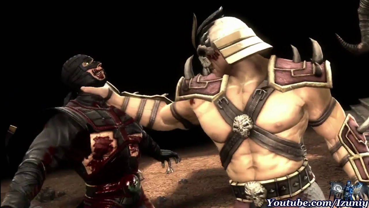 Mortal Kombat 9-Shao Kahn Fatalities e Babality 