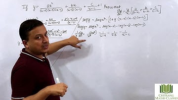 Class 12- Differentiation- If y= ax^2\{(x-a)(x-b)(x-c)} + bx/ {(x-b)(x-c)} + c(x-c) =1, prove dy/dx