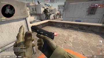 CS GO Dust 2 Gameplay | Full HD At 60 FPS - SANEETS #5