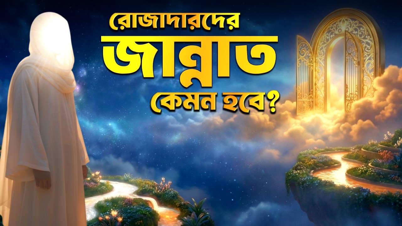 রোজাদারদের জন্য জান্নাত কেমন হবে? রাইয়ান দরজার রহস্য । সকল মুসলিমদের জানা উচিত । ইসলামিক কাহিনী
