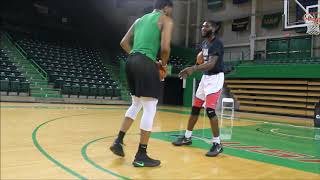 GorillaWork. Cj Burks, 6'4 Jr. Guard, #14 Marshall Univeristy Basketball.