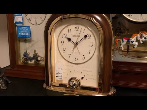 SEIKO MUSICA 置時計 昭和 レトロ 希少 ムジカ SEIKO MUSICA 置時計 昭和 レトロ 希少 ムジカ SEIKO MUSICA