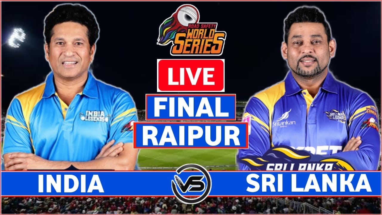 RSWS 2022 Final India Legends vs Sri Lanka Legends Live Scores IND L vs SL L Live Commentary