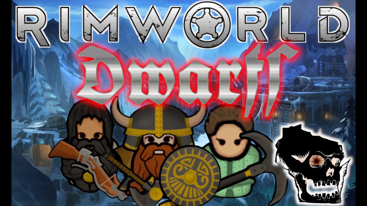 [16] RimWorld - Улучшение снаряжения - Гномы (Дави) - Let's Play