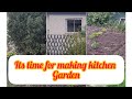 Working in kitchen garden with my wifetibetan vlogger paris 