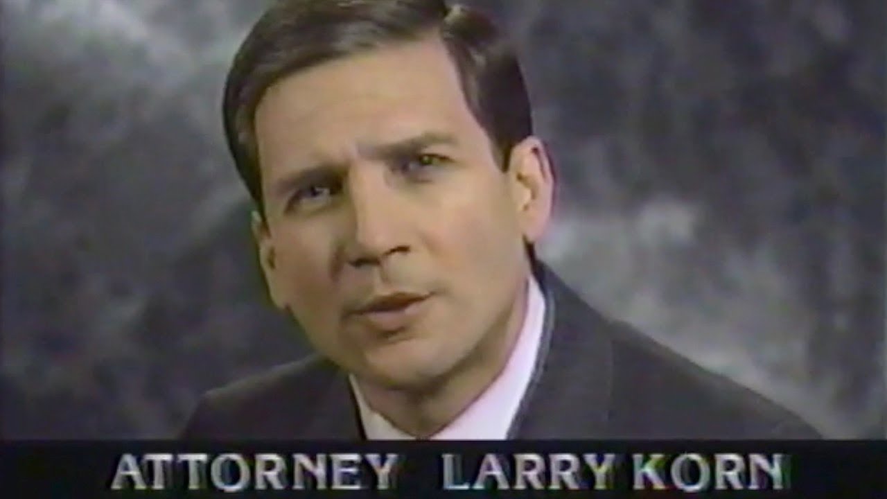 Attorney Larry Korn 1992 Commercial YouTube