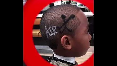 Barber really messed up his haircut!