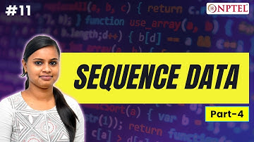 #11 Sequence data | Part 4 | Python for Data Science