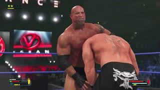 WWE 2K23 - XBOX ONE Gameplay - Goldberg vs Brock Lesnar