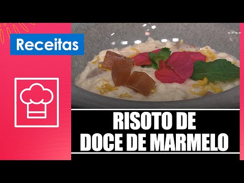 Faça um delicioso risoto de doce de marmelo com o chef Highlander Castro – 15/09/25