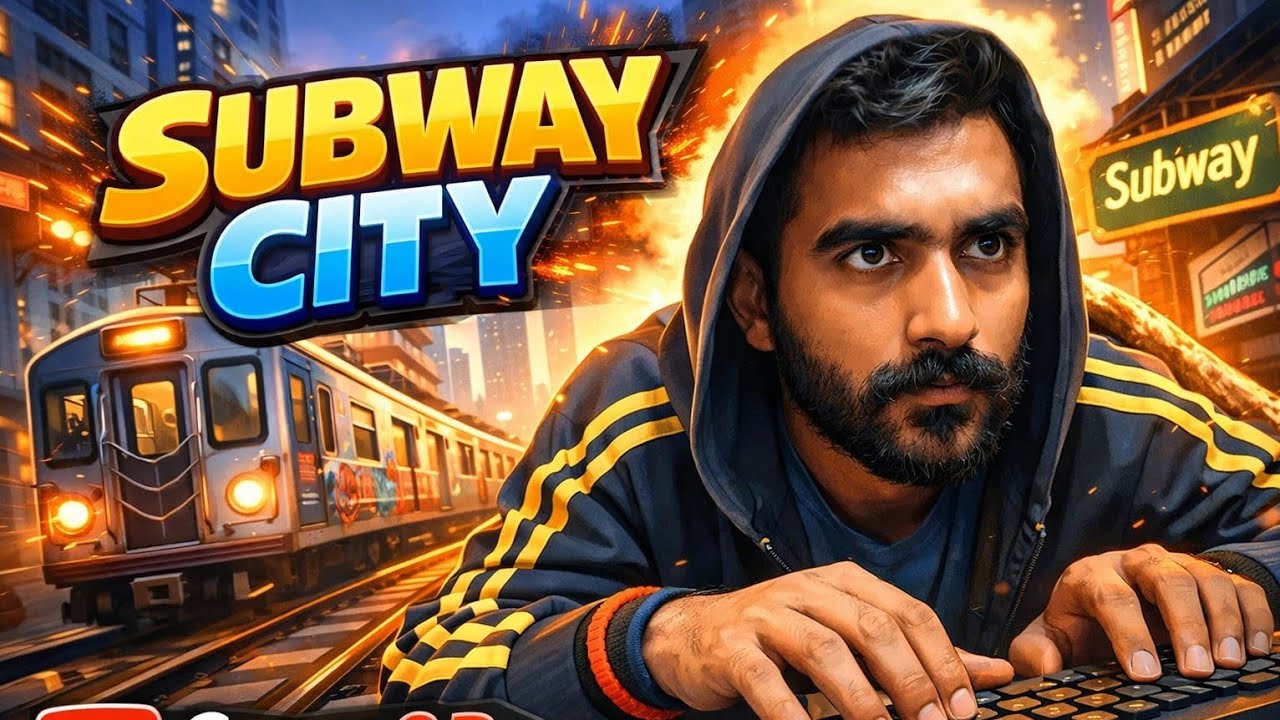Bhag Surfer Bhag 🏃🏻‍♂️🐕‍🦺👮🏻‍♂️ | Subway Surfers City LIVE | CrogzOP 🤜🏻🤛🏻