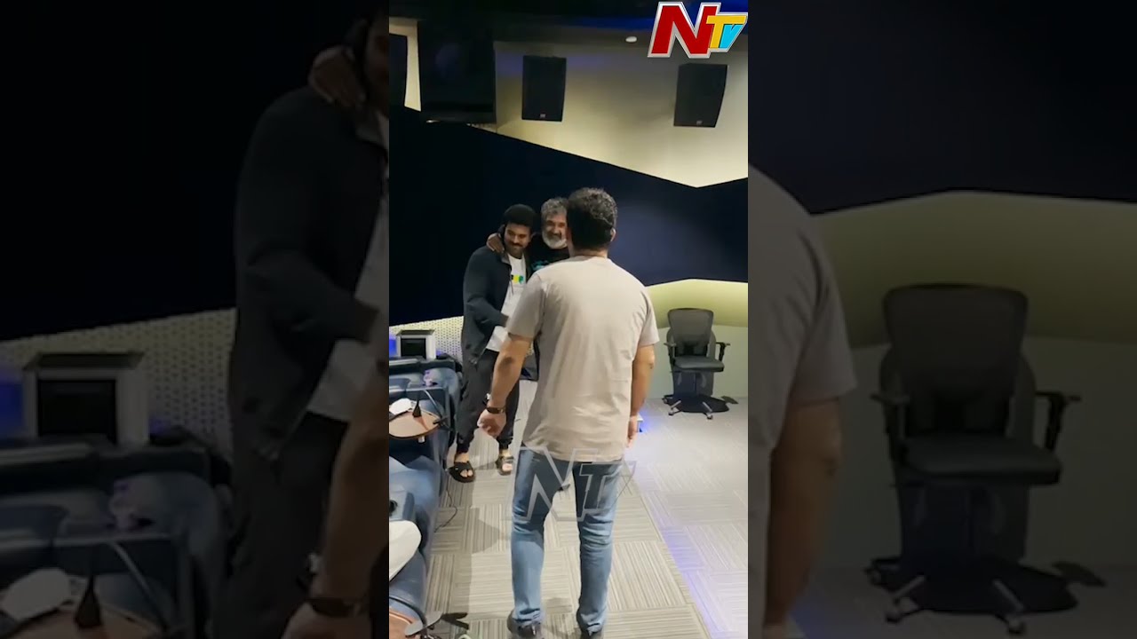 Jr NTR and Ram Charan First Reaction after Watching RRR Trailer | Ntv