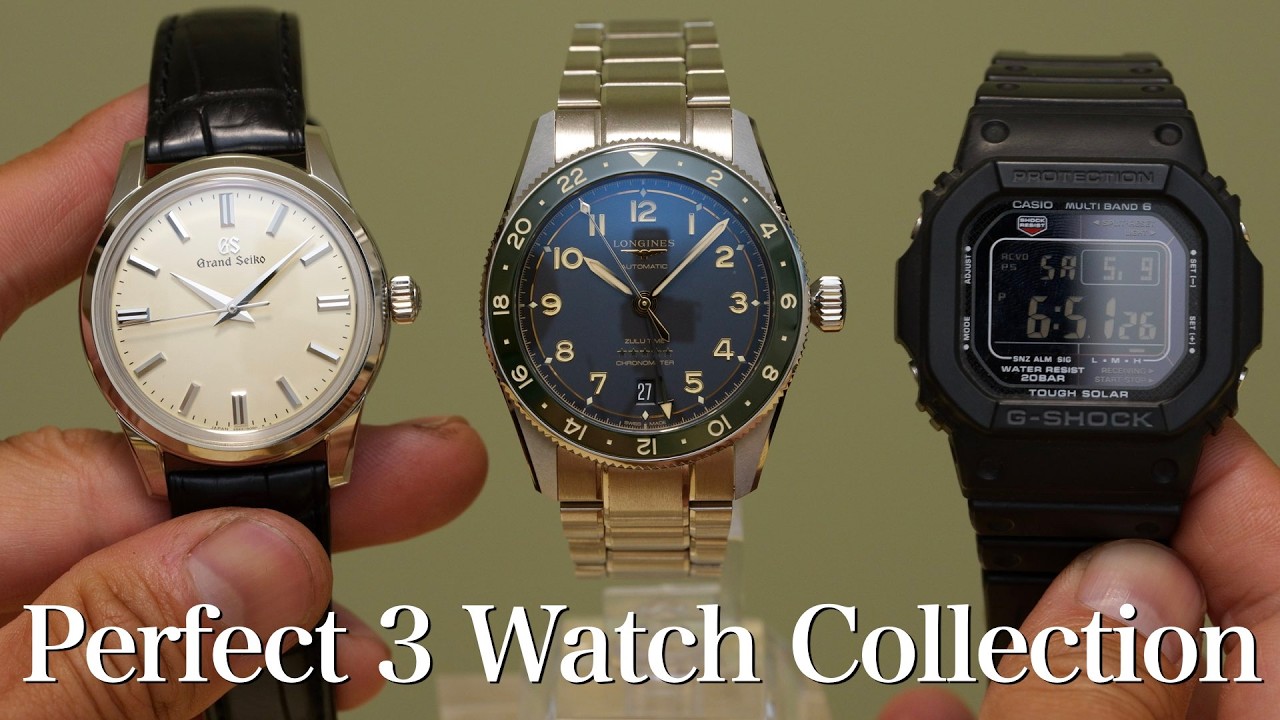 Perfect 3 Watch Collection】Number of watches owned and