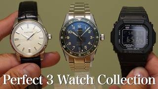 Perfect 3 Watch Collection】Number of watches owned and