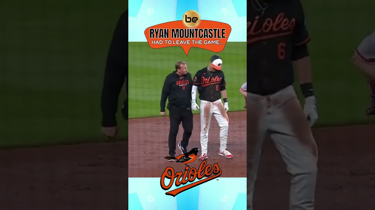After STUMBLED Into The 2nd Base Ryan MountCastle Had To Leave The