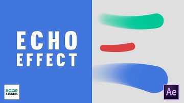 How to use Echo Effect | After Effects Tutorial