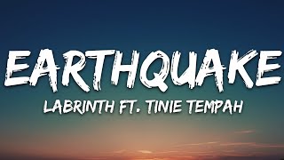 Video thumbnail of "Labrinth - Earthquake (Lyrics) ft. Tinie Tempah"