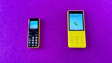 Maxcom mm111 vs BQ Only Yellow outgoing calls & incoming calls