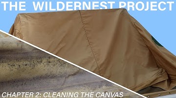 How I Removed Mildew From The Old Canvas