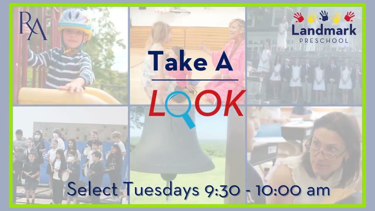 Take a Look Tuesdays at Ridgefield Academy/Landmark Preschool