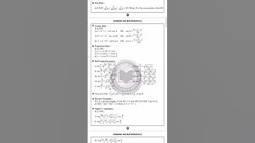 Properties Of Triangles Formulas #cet #math