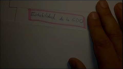 Cap 4: PVI. Video 2: El método de Euler