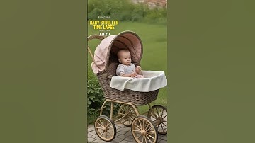 BABY STROLLER Evolution [ PAST 🕙 FUTURE ] Full ⏫️ Video #history #babystroller  #baby #mom #mother