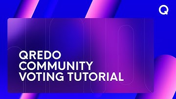 Qredo Community Voting Tutorial