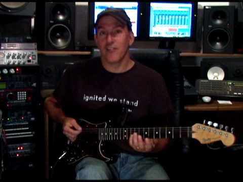 Jeff Scheetz guitar lesson blues rock dorian penta...