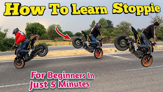 How To Learn Stoppie on Duke 390 | How To Do Stoppie On Bike Only 1 day ​⁠@JoJoMotoVlogs