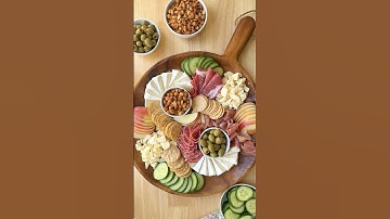 Head to the comments for my guide to making a charcuterie & cheese board at #TraderJoes on a budget.