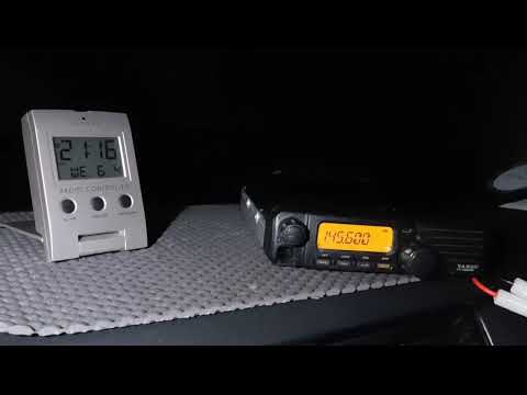 Yaesu FT2600M receiver sensitivity test @pe7b