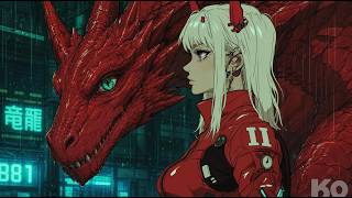 1995 COMMAND THE DRAGON // Dark Synthwave, Cyberpunk, Retrowave Playlist