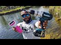 Fishing with a DRILL Challenge | Monster Mike