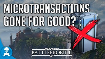 Could Microtransactions be GONE FOR GOOD? | Battlefront 2