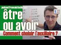 être ou avoir au passé composé - apprendre le français