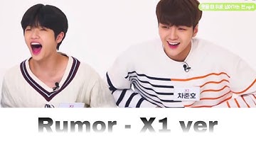 How would X1 sing “Rumor” (Produce 48/ IZ*ONE)?