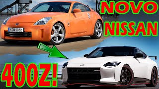 O NOVO 400Z!? V6 BITURBO COM CAMBIO MANUAL!