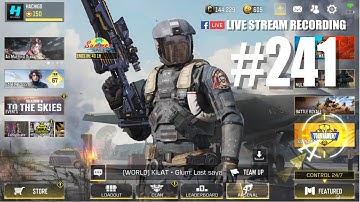 🔴 CODM Garena | 241 - Season 6 Reyes SCAR Pilot + Locus Overdrive.