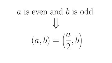 Prove that if a is even and b is odd, then gcd(a, b)=gcd(a/2, b) [NT-Ch.2-S2.4] - Part 18