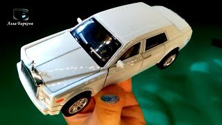 Масштабная модель машинки Rolls Royce Diecast Replica 1:32 из Китая. Удачная покупка