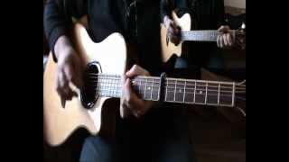 Video thumbnail of "The Everly Brothers - Wake Up Little Susie ( Both Guitars ) DGDGBD Tuning & Standard Tuning"