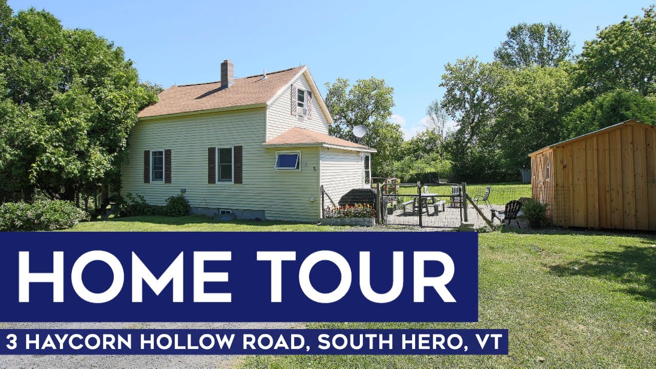 Vermont Home Tour Great Starter Home In South Hero, Vermont Lake Champlain Real Estate YouTube