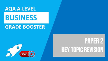 AQA A-Level Business 2022 | Paper 2 | Key Topic Revision Blast